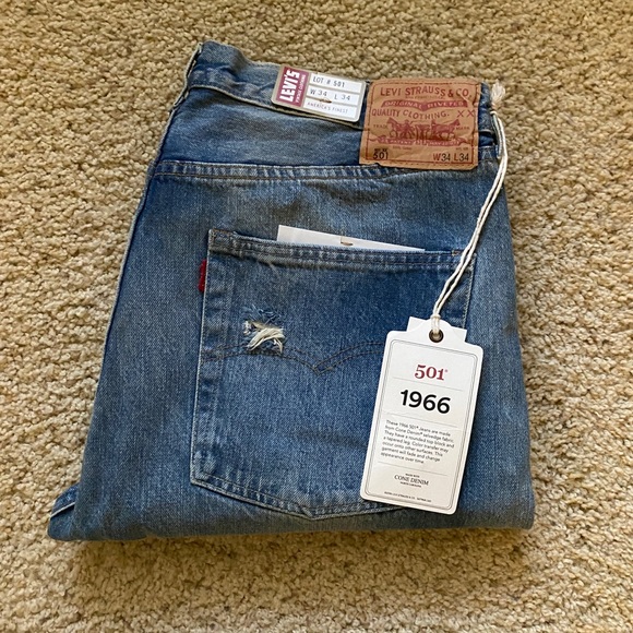Men’s 1966 Levi’s 501 Jeans - Picture 1 of 6